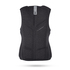 Mystic Majestic Front-Zip Impact Vest - Nero