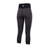 Mystic Women Dazzled Rash Pants - Nero / Grigio