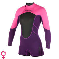 Muta Da Donna A Marchio Mystic Womens Brand 3 / 2Mm Backarm Longarm 1009 - Viola Muta Da Donna A Marchio Mystic Womens Brand 3 / 2Mm Backarm Longarm 1009 - Viola