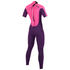 Muta Marca Mystic Womens Brand 3 / 2Mm Shortarm Back-Zip - Viola
