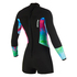 Mystic Womens Diva 3 / 2Mm Bzip Longarm Shorty Muta - Aurora