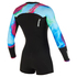 Mystic Womens Diva 3 / 2Mm Fzip Longarm Shorty Muta - Aurora