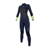 Muta Mystic Womens Diva 5 / 3Mm Double Front-Zip - Navy / Lime