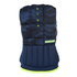 Gilet Impatto Donna Con Risvolto Frontale Diva Mystic Da Donna - Navy / Lime