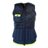 Gilet Impatto Donna Con Risvolto Frontale Diva Mystic Da Donna - Navy / Lime