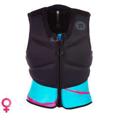 Gilet Da Urlo Con Cerniera Frontale Diva Kite Mystic Womens - Aurora