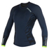 Muta Da Donna Di Mystic Gilet In Neoprene Top - Navy / Lime