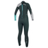 Muta Star Womens Star 5 / 4Mm Back-Zip - Teal