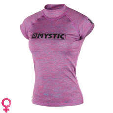 Mystic Womens Star Manica Corta Rashvest - Pink Marlee Mystic Womens Star Manica Corta Rashvest - Pink Marlee