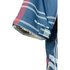 Poncho Impermeabile Sola / Accappatoio Per Cambio - Blu Navy A Quadri