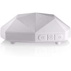 Shell Di Tartaruga All'aperto Go Anywhere Boombox - Bianco