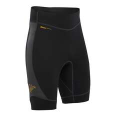 Pantaloncini In Neoprene Touring Palm Blaze - Nero