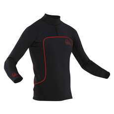 Top Da Viaggio In Neoprene Manica Lunga Palm Kaituna - Nero