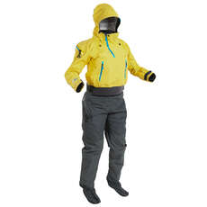 Palm Womens Bora Drysuit - Giallo / Jet Grey