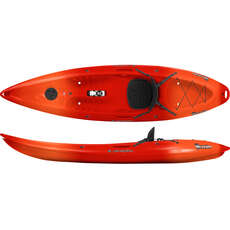 Percezione Scooter Sit-On-Top Kayak - Rosso / Arancio