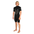 Muta Riccia Short Cury Omega 1.5Mm Con Zip Posteriore - Nera