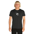 Manica Corta Rip Curl Icon Rash Guard Uv Tee - Nera