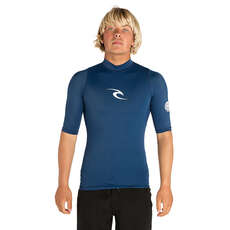 T-Shirt Surf Surf Manica Corta Da Uomo Cur Cur. - Blu Scuro T-Shirt Surf Surf Manica Corta Da Uomo Cur Cur. - Blu Scuro
