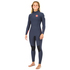 Muta Rip Turl Womens Dawn Patrol 4 / 3Mm Con Zip Posteriore - Blu Scuro