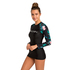Rip Curl Womens Long Sleeve Cloud Break Relaxed Uv Tee - Nero