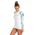 Rip Curl Womens Long Sleeve Cloud Break Relaxed Uv Tee - Bianco