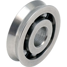 Selden In Acciaio Inox Cuscinetto A Sfere Puleggia 25X6Mm