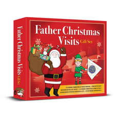 The Gift Box Company Babbo Natale Visita Il Set Regalo