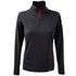 Maglietta Manica Lunga Con Scollo A Zip U-Tec Uv Gill Womens - Antracite