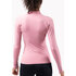 Manica Lunga Zhik Womens Eco Spandex Rash Guard - Rosa Dtp-0063