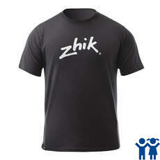 Zhik Juniors Classic Zhik Logo Poly-Cotton Tee - Carbone Di Legna