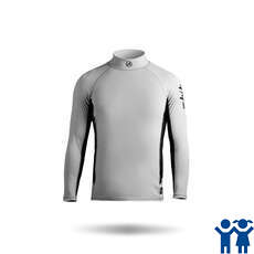 Zhik Bambini Manica Lunga Spandex Rash Vest / Guardia - Frassino Zhik Bambini Manica Lunga Spandex Rash Vest / Guardia - Frassino