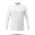 Zhik Long Sleeve Zhikdry Lt Sailing Polo - Bianco