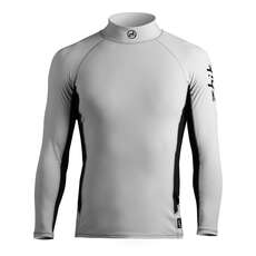 Zhik Mens Long Sleeve Spandex Rash Vest / Guardia - Frassino Zhik Mens Long Sleeve Spandex Rash Vest / Guardia - Frassino