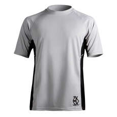 Zhik Mens Manica Corta Zhikdry Vela Top - Frassino Zhik Mens Manica Corta Zhikdry Vela Top - Frassino
