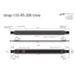 Zhik Pedonali / Toe Strap - Rs 200 Crew (Coppia)