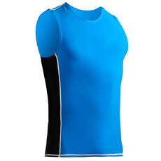 Zhik Spandex Rash Vest / Guardia - Ciano / Nero