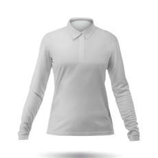 Zhik Womens Long Sleeve Zhikdry Lt Sailing Polo - Frassino