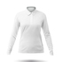 Zhik Womens Long Sleeve Zhikdry Lt Sailing Polo - Bianco