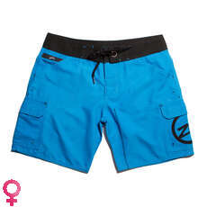 Zhik Womens Microfibra Bordies Consiglio Shorts - Ciano