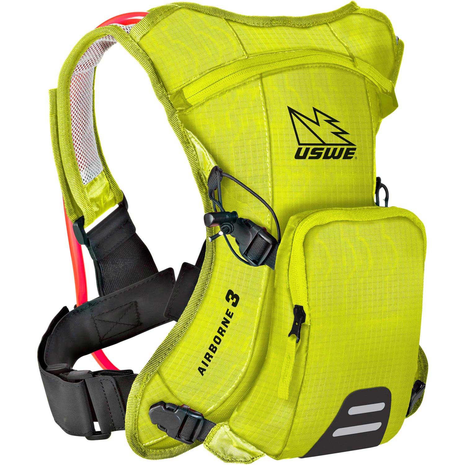Uswe Airborne-3 Idratazione Pack Con Shape-Shift Vespa - Giallo