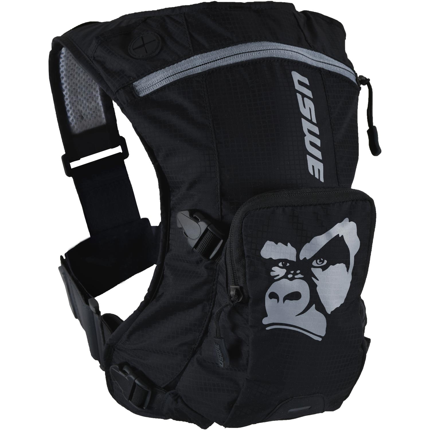 Uswe Ranger 3 Hydration Pack Con 2L Elite Bladder - Nero / Nero