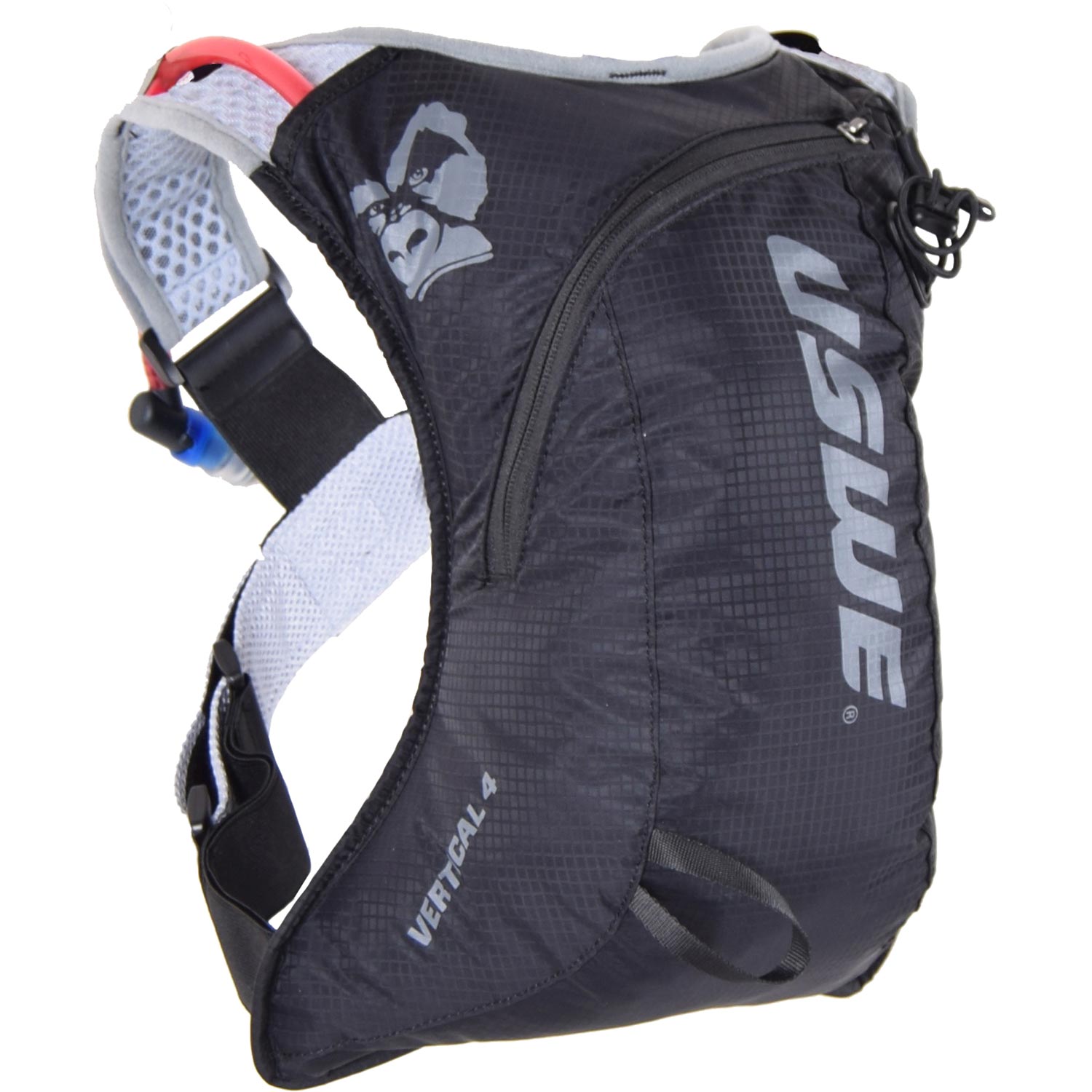 Uswe Vertical 4 Run Pack Con 2L Forma Shift Vescica - Carbon Black
