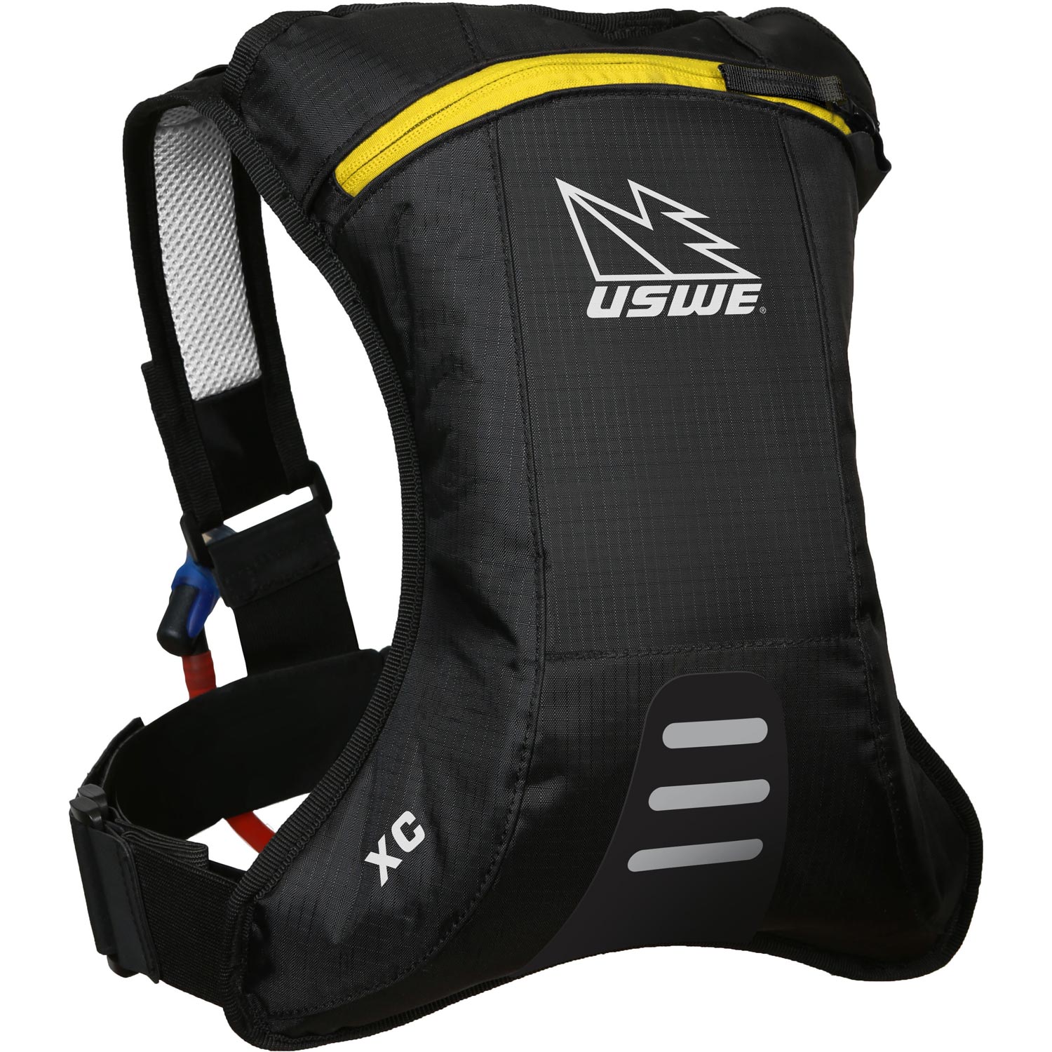 Uswe Xc Junior Kit Idratazione Con La Latta A Gettare Da 1,5 L - Nero