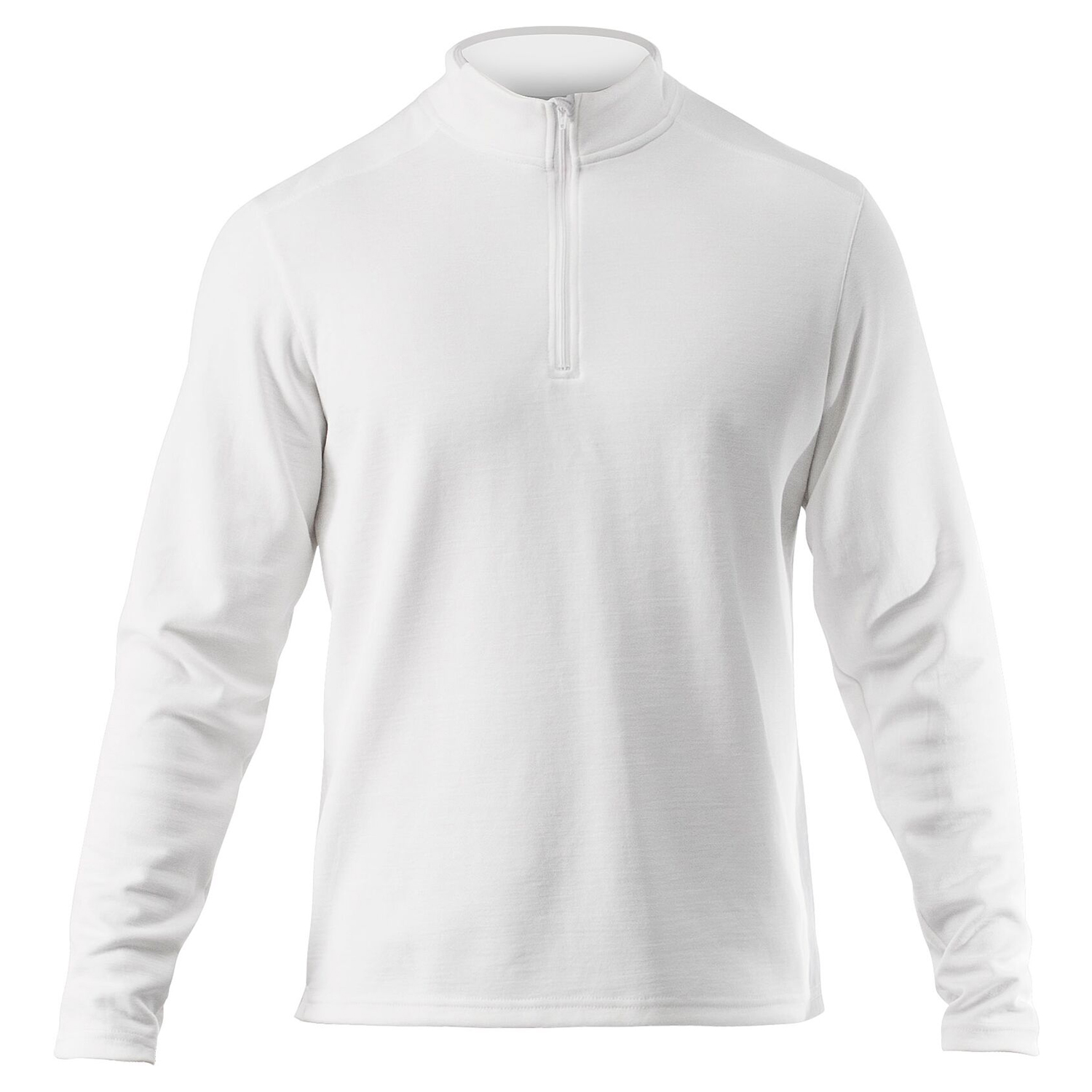 Zhik Long Sleeve Zhikdry Lt 1/4 Zip Top - Bianco