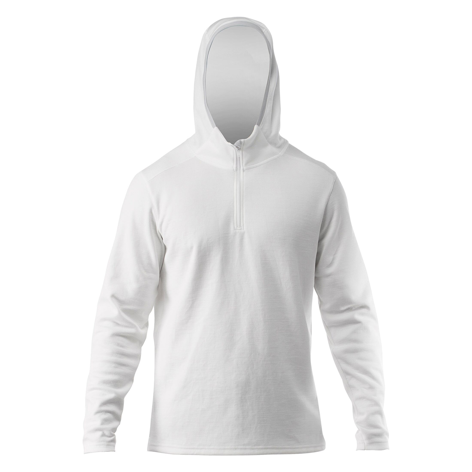 Zhik Long Sleeve Zhikdry Lt Hooded Top - Bianco