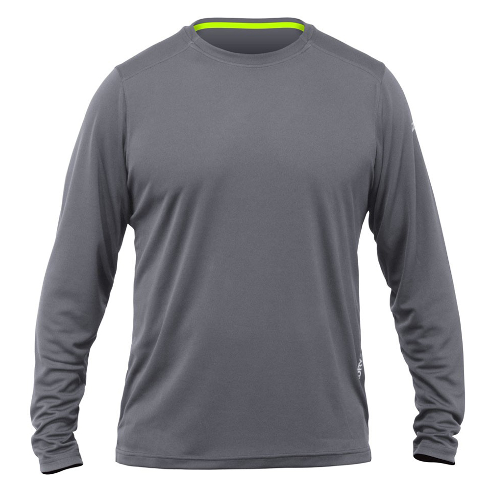 Zhik Long Sleeve Zhikdry Lt Tee - Grigio